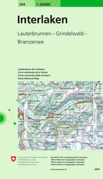 Swisstopo | 254 Interlaken - • WEBER VERLAG