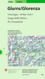 Swisstopo | 259bis Glurns/Glorenza - • WEBER VERLAG