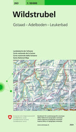 Swisstopo | 263 Wildstrubel - • WEBER VERLAG