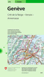 Swisstopo | 270 Genève - • WEBER VERLAG