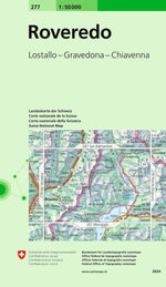 Swisstopo | 277 Roveredo - • WEBER VERLAG