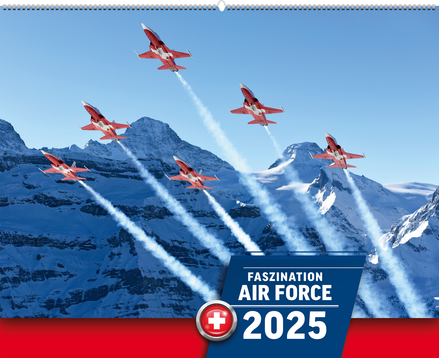 Faszination Air Force – Kalender 2025 - • WEBER VERLAG