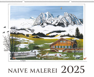 Naive Malerei – Kalender 2025 - • WEBER VERLAG