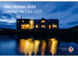 SAC-Hütten – Kalender 2025 - • WEBER VERLAG