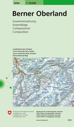 Swisstopo | 5004 Berner Oberland - • WEBER VERLAG