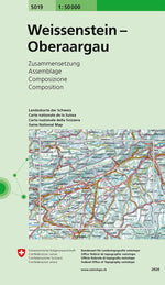 Swisstopo | 5019 Weissenstein - Oberaargau - • WEBER VERLAG