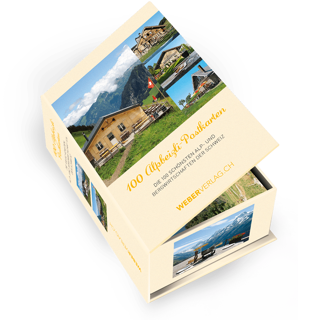 Postkartenbox Alpbeizli - • WEBER VERLAG