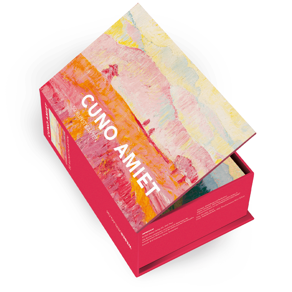 Kunstkartenbox Cuno Amiet - • WEBER VERLAG