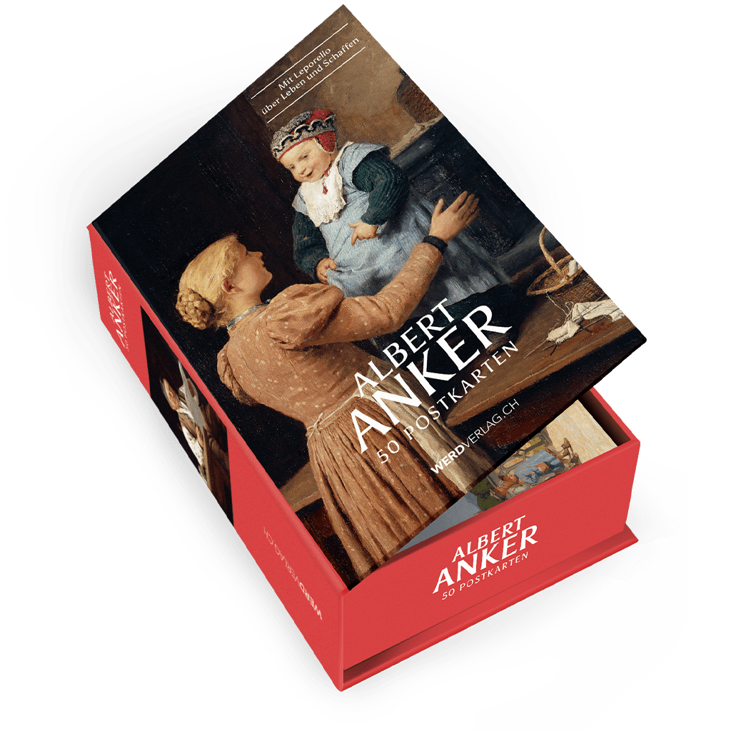 Postkartenbox Albert Anker - • WEBER VERLAG