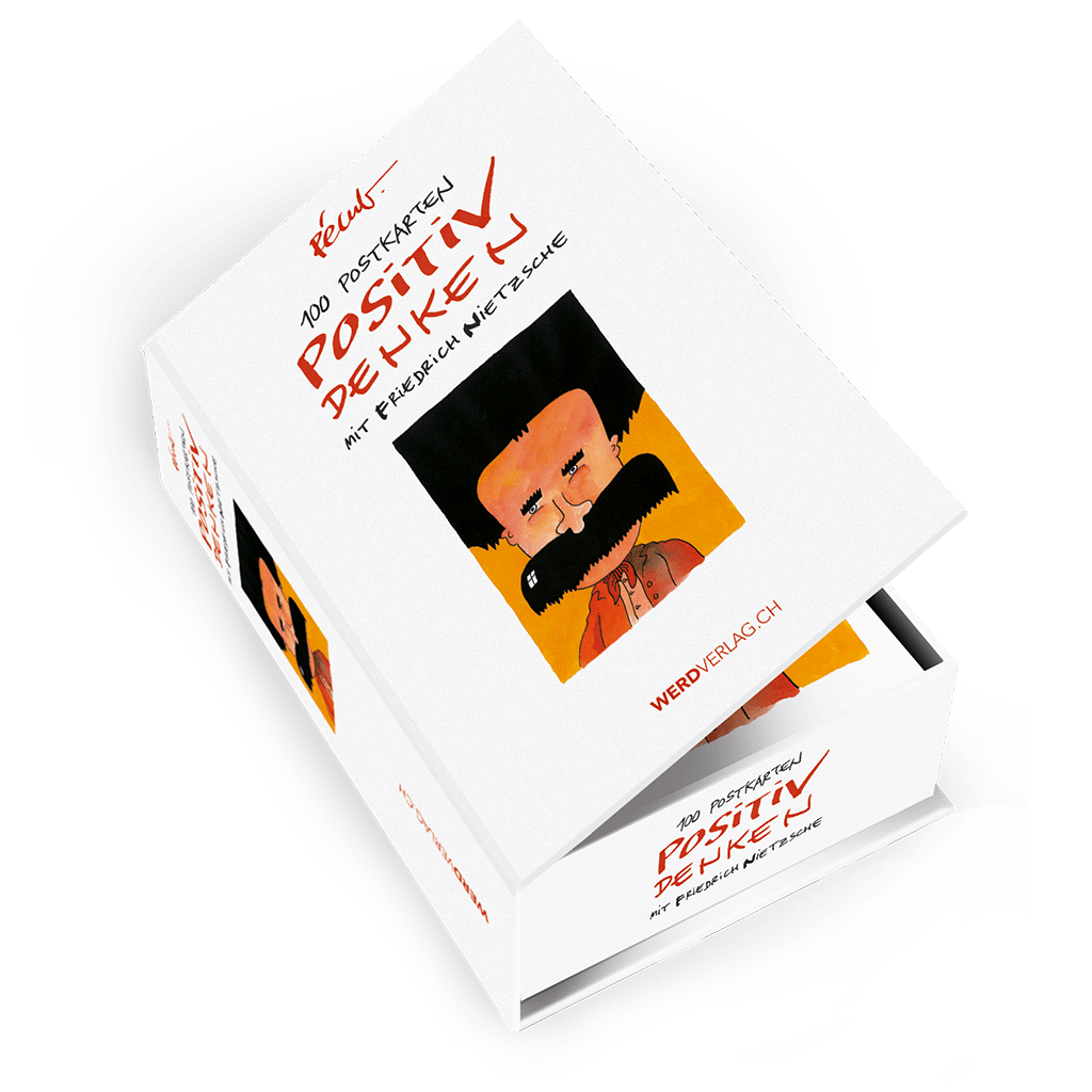 Pécub | Les cartes à penser positif avec Friedrich Nietzsche - • WEBER VERLAG