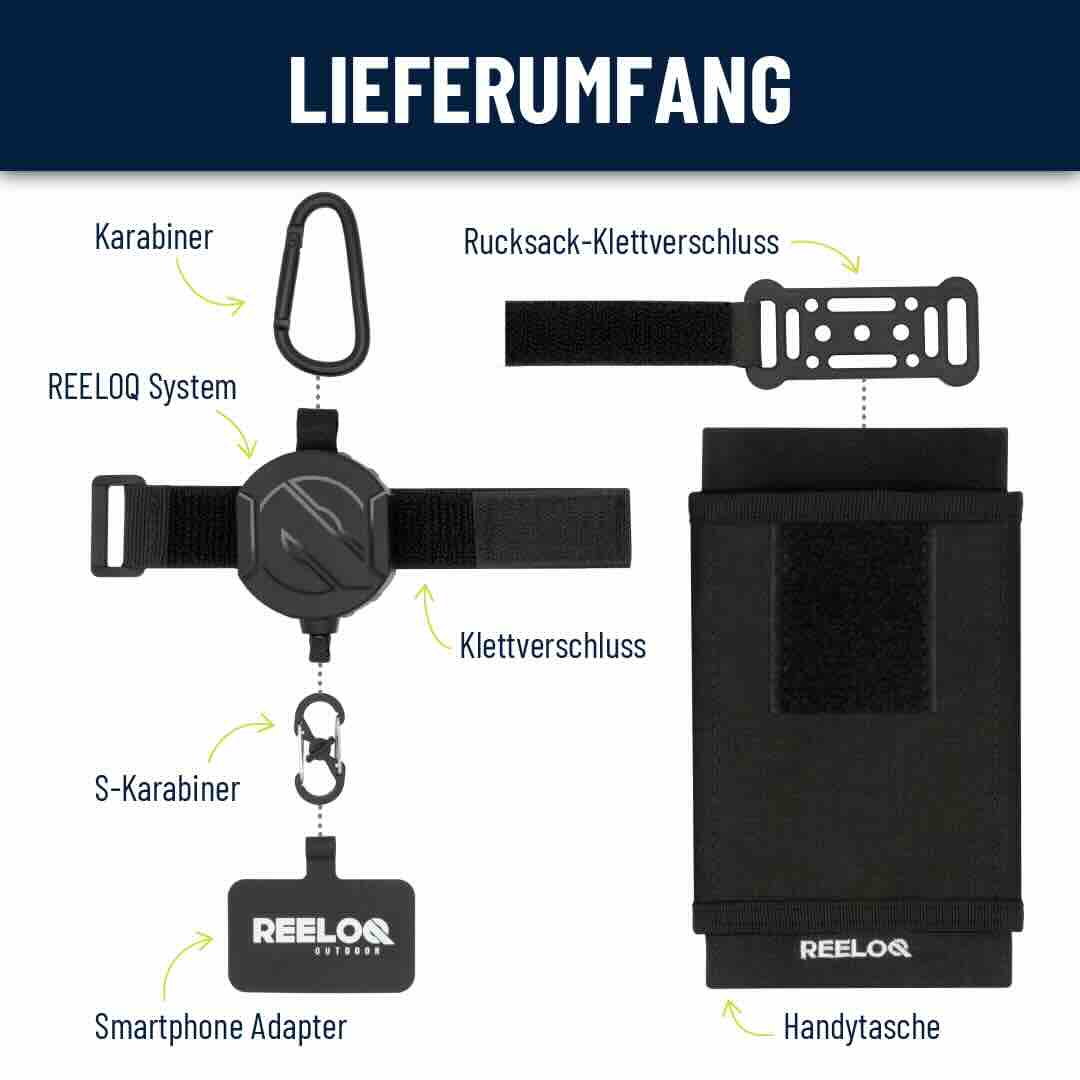 SAC-Handysicherung Reeloq - • WEBER VERLAG