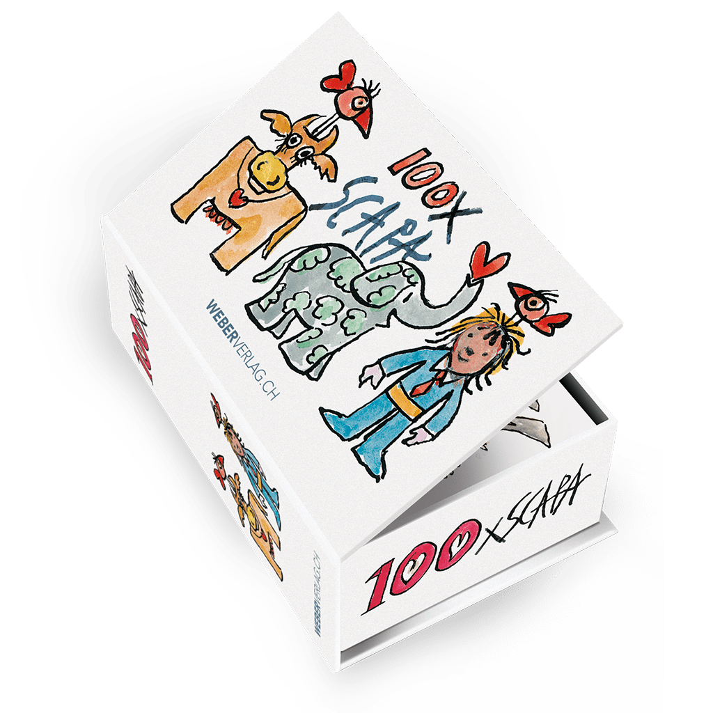 Ted Scapa | Postkartenbox 100 Mal - • WEBER VERLAG