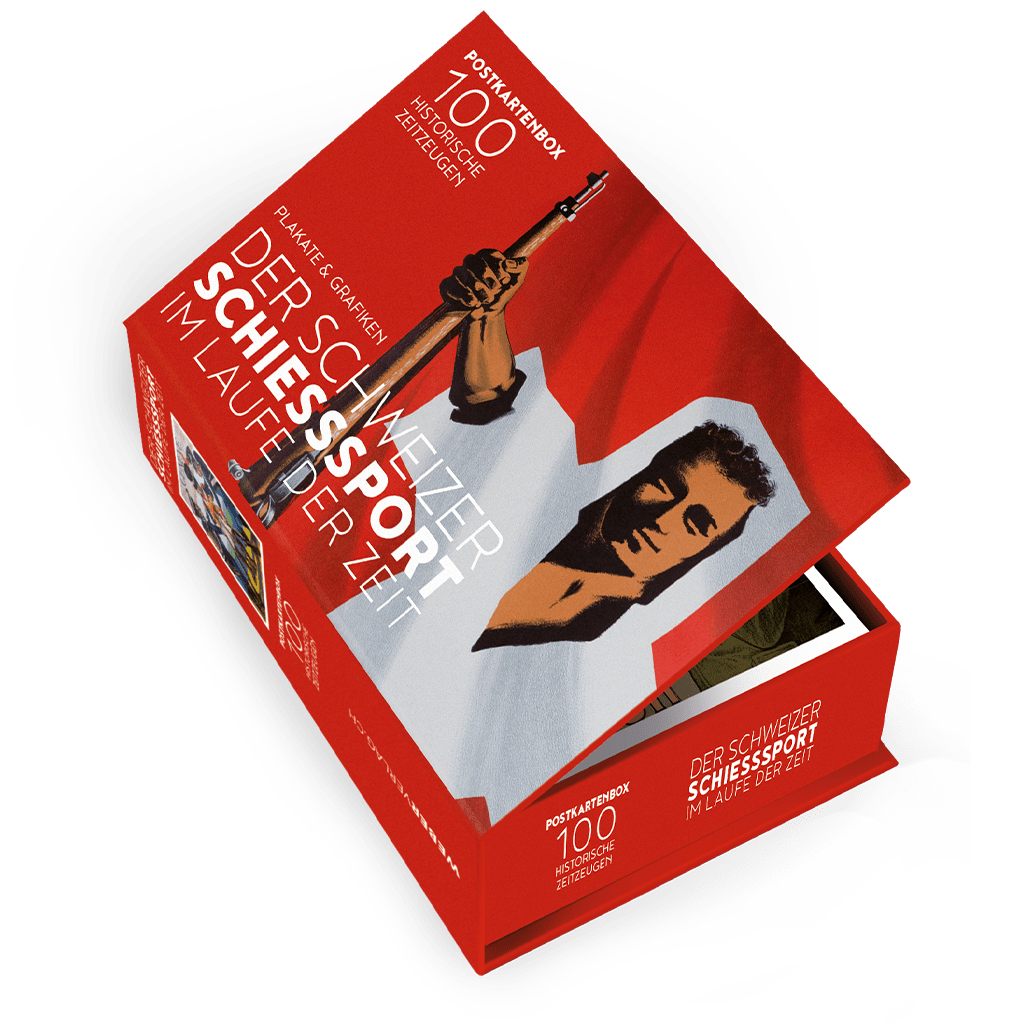 Schweizer Schiesssportverband SSV | Postkartenbox Der Schiesssport im Laufe der Zeit - • WEBER VERLAG