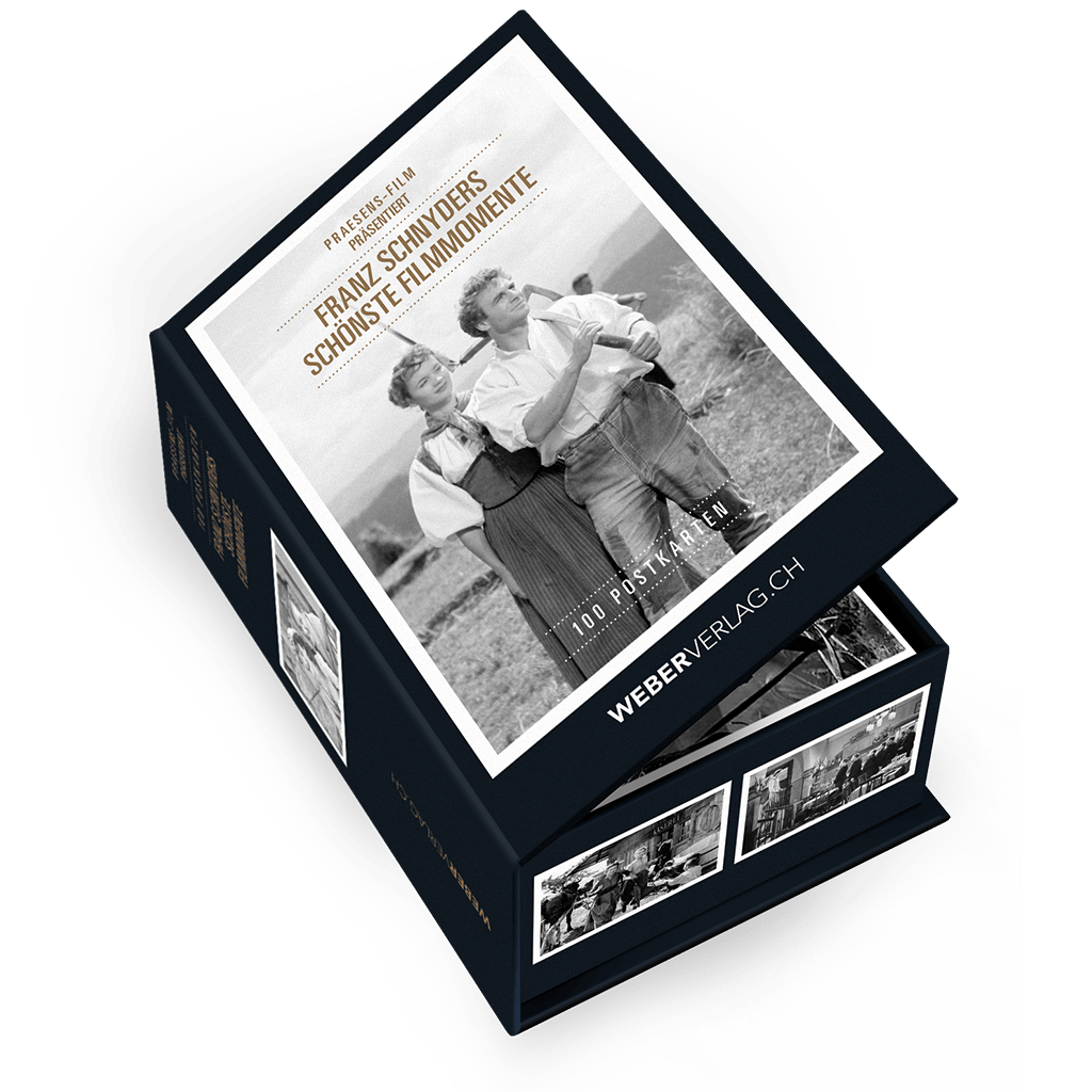 Praesens-Film AG| Postkartenbox Franz Schnyders schönste Filmmomente - • WEBER VERLAG