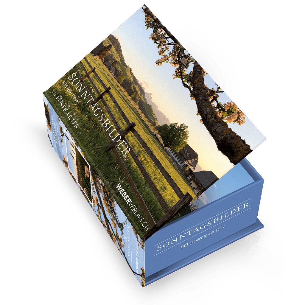 Melanie Oesch | Postkartenbox «Sonntagsbilder» - • WEBER VERLAG