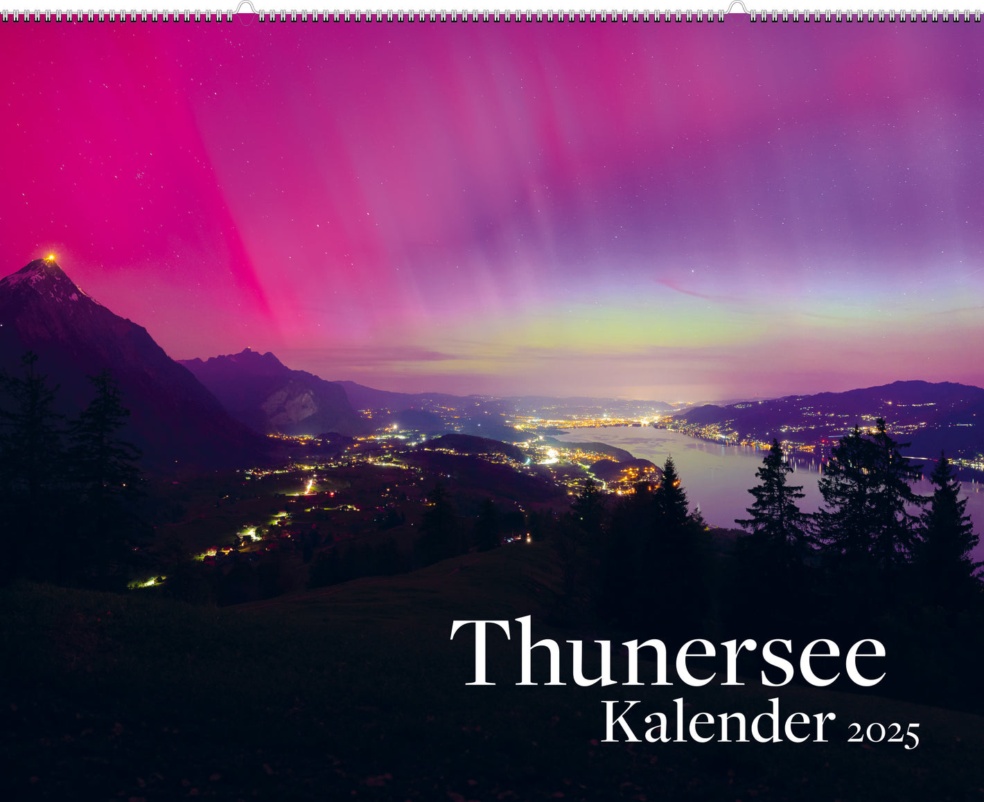 Thunersee – Kalender 2025 - • WEBER VERLAG