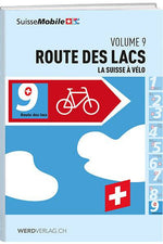 La Suisse à vélo, bd 9, route des lacs - WEBER VERLAG