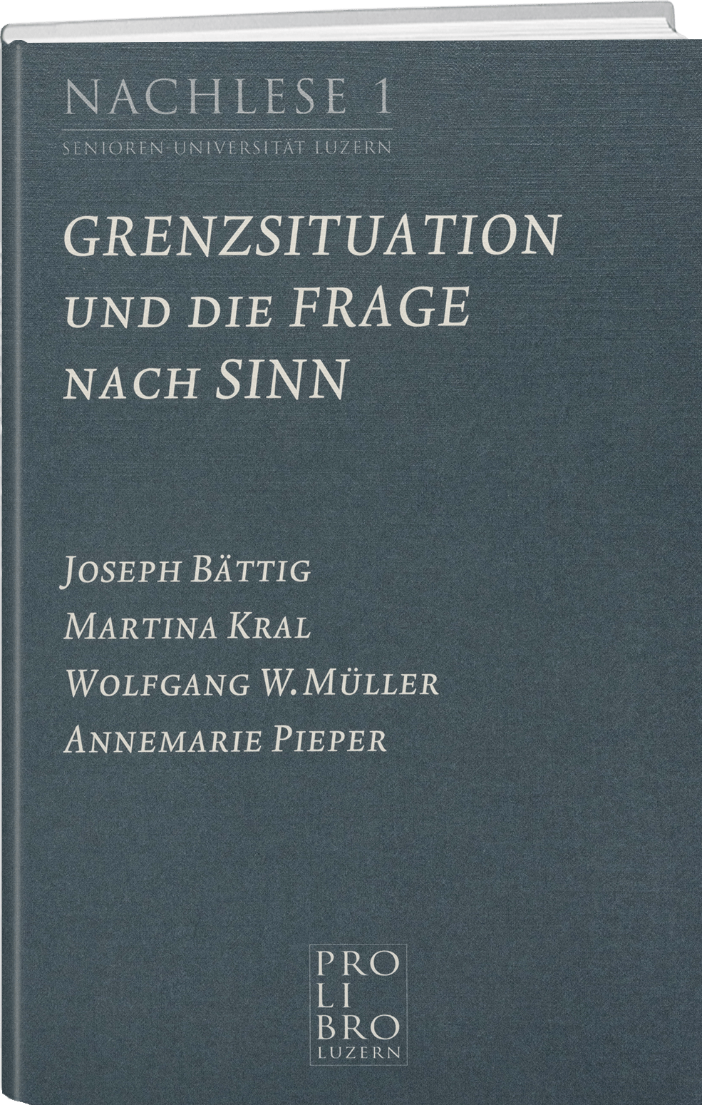 Div: Grenzsituation und die Frage nach Sinn - WEBER VERLAG