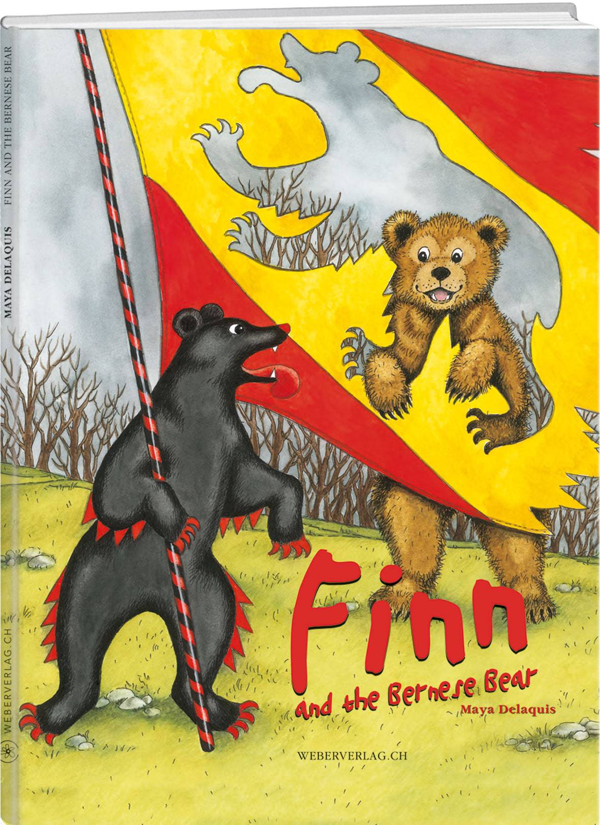 Maya Delaquis: Finn and the bernese bear - WEBER VERLAG