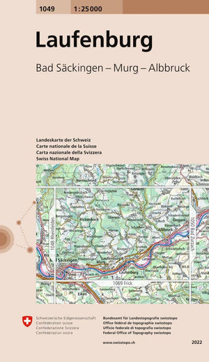 Swisstopo | 1049 Laufenburg - • WEBER VERLAG