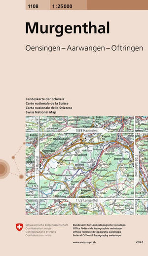 Swisstopo | 1108 Murgenthal - • WEBER VERLAG