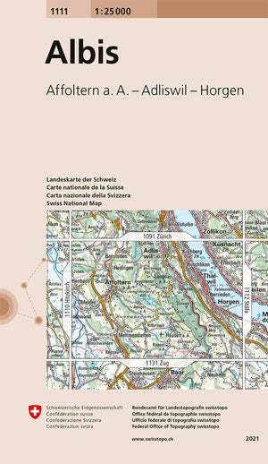 Swisstopo | 1111 Albis - • WEBER VERLAG