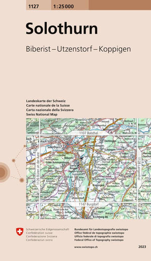 Swisstopo | 1127 Solothurn - • WEBER VERLAG