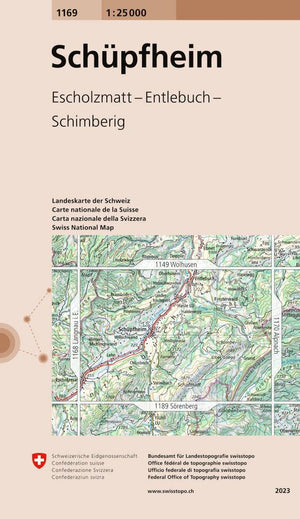 Swisstopo | 1169 Schüpfheim - • WEBER VERLAG