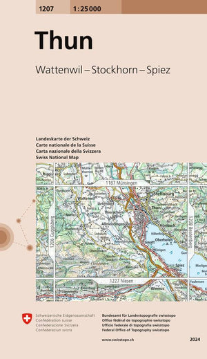 Swisstopo | 1207 Thun - • WEBER VERLAG