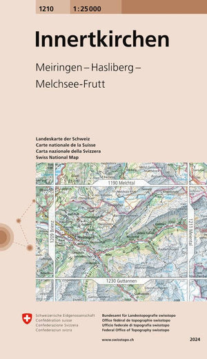 Swisstopo | 1210 Innertkirchen - • WEBER VERLAG