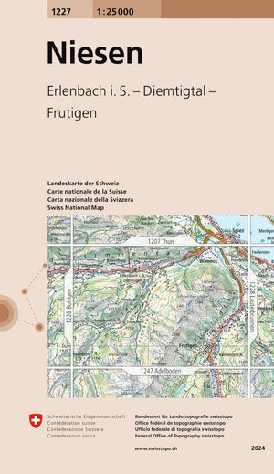 Swisstopo | 1227 Niesen - • WEBER VERLAG