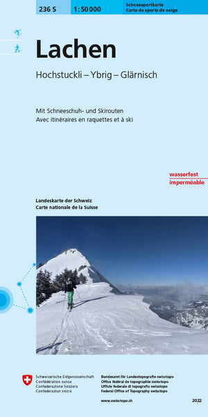 Swisstopo | 236S Lachen Schneesportkarte - • WEBER VERLAG