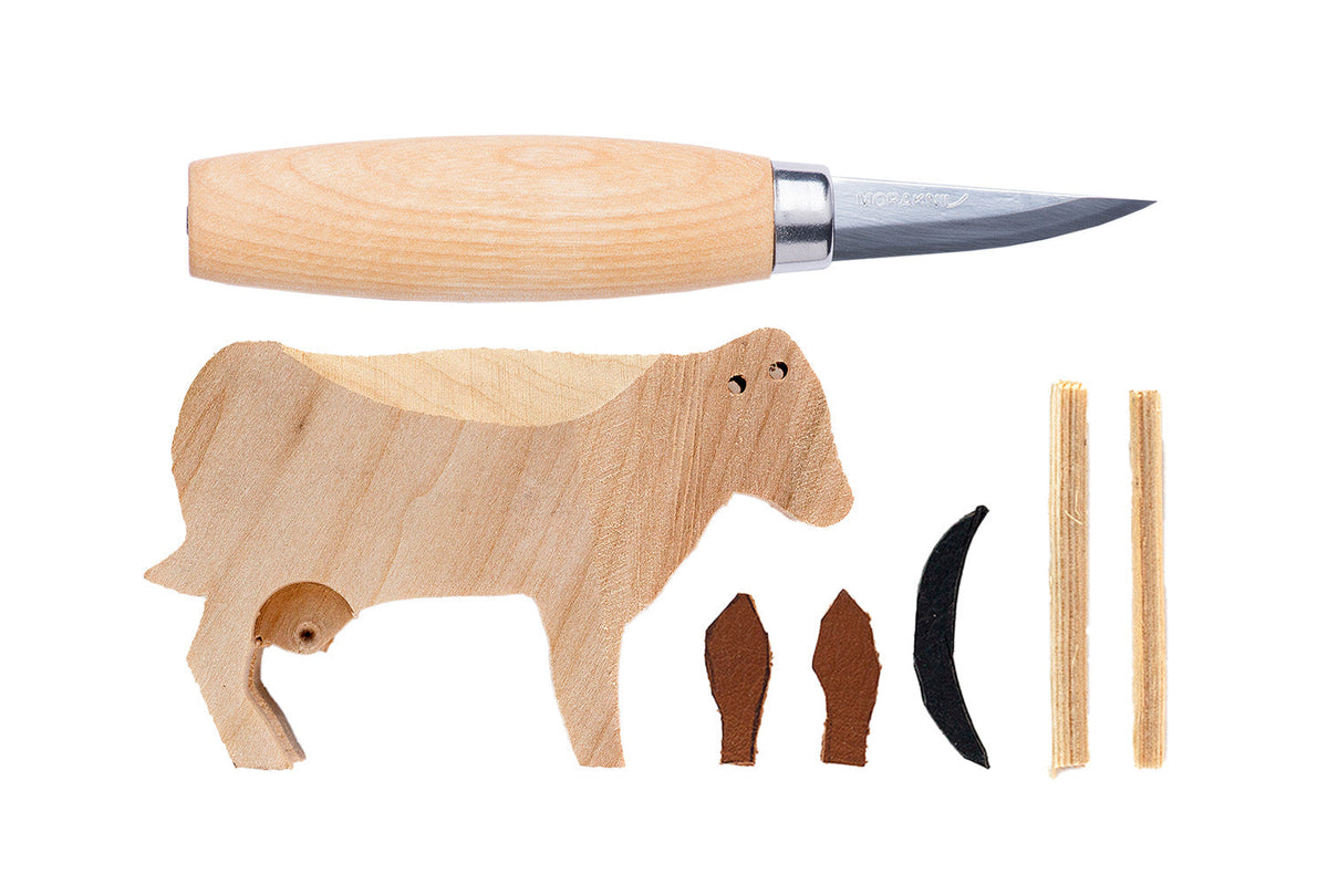 Schweizer Kuh | Holzschnitz-Set «Linda»