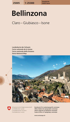 Swisstopo | 25005 Bellinzona - • WEBER VERLAG