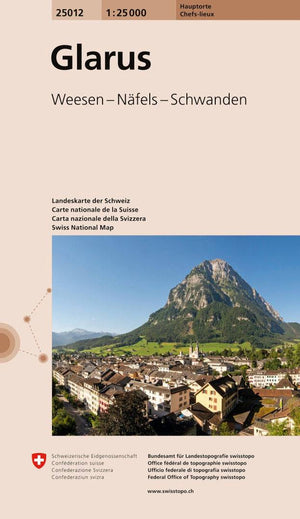 Swisstopo | 25012 Glarus - • WEBER VERLAG