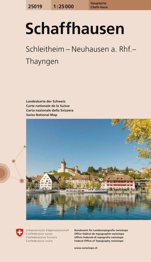 Swisstopo | 25019 Schaffhausen - • WEBER VERLAG