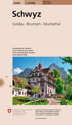 Swisstopo | 25020 Schwyz - • WEBER VERLAG