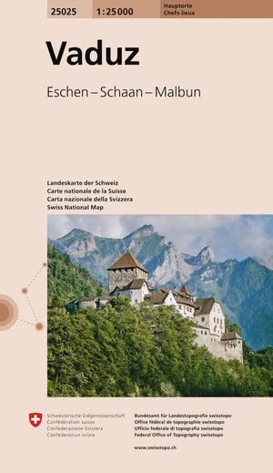 Swisstopo | 25025 Vaduz - • WEBER VERLAG