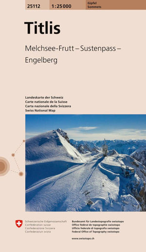 Swisstopo | 25112 Titlis - • WEBER VERLAG