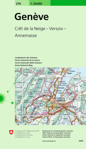 Swisstopo | 270 Genève - • WEBER VERLAG