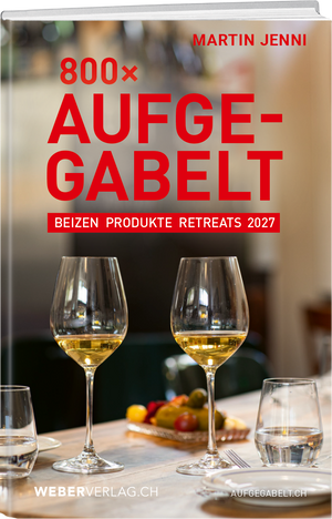 Martin Jenni | 800 Mal AUFGEGABELT 2027 - • WEBER VERLAG