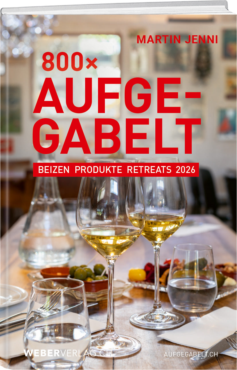 Martin Jenni | 800 Mal AUFGEGABELT 2026 - • WEBER VERLAG