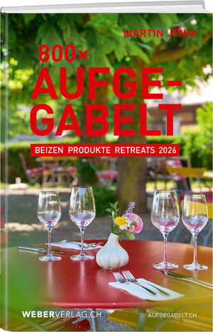 Martin Jenni | 800 Mal AUFGEGABELT 2026 - • WEBER VERLAG