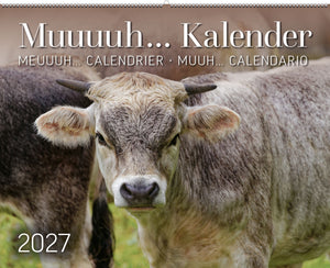 Kuhkalender Muuuuh … 2027 - • WEBER VERLAG
