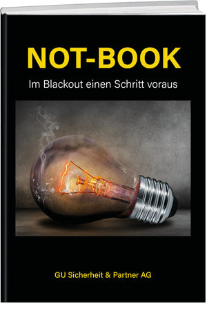 NOT-BOOK | Im Blackout einen Schritt voraus - • WEBER VERLAG