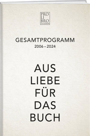 Dominik Riedo | Gesamtprogramm 2006 - 2024