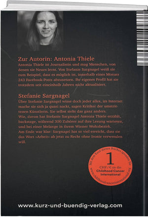 Antonia Thiele | Stefanie Sargnagel - • WEBER VERLAG