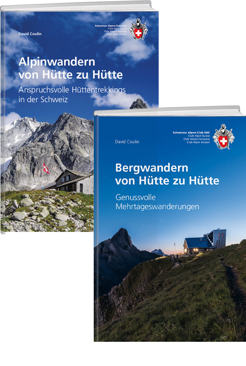David Coulin | Kombipaket Bergwandern und Alpinwandern von Hütte zu Hütte - • WEBER VERLAG