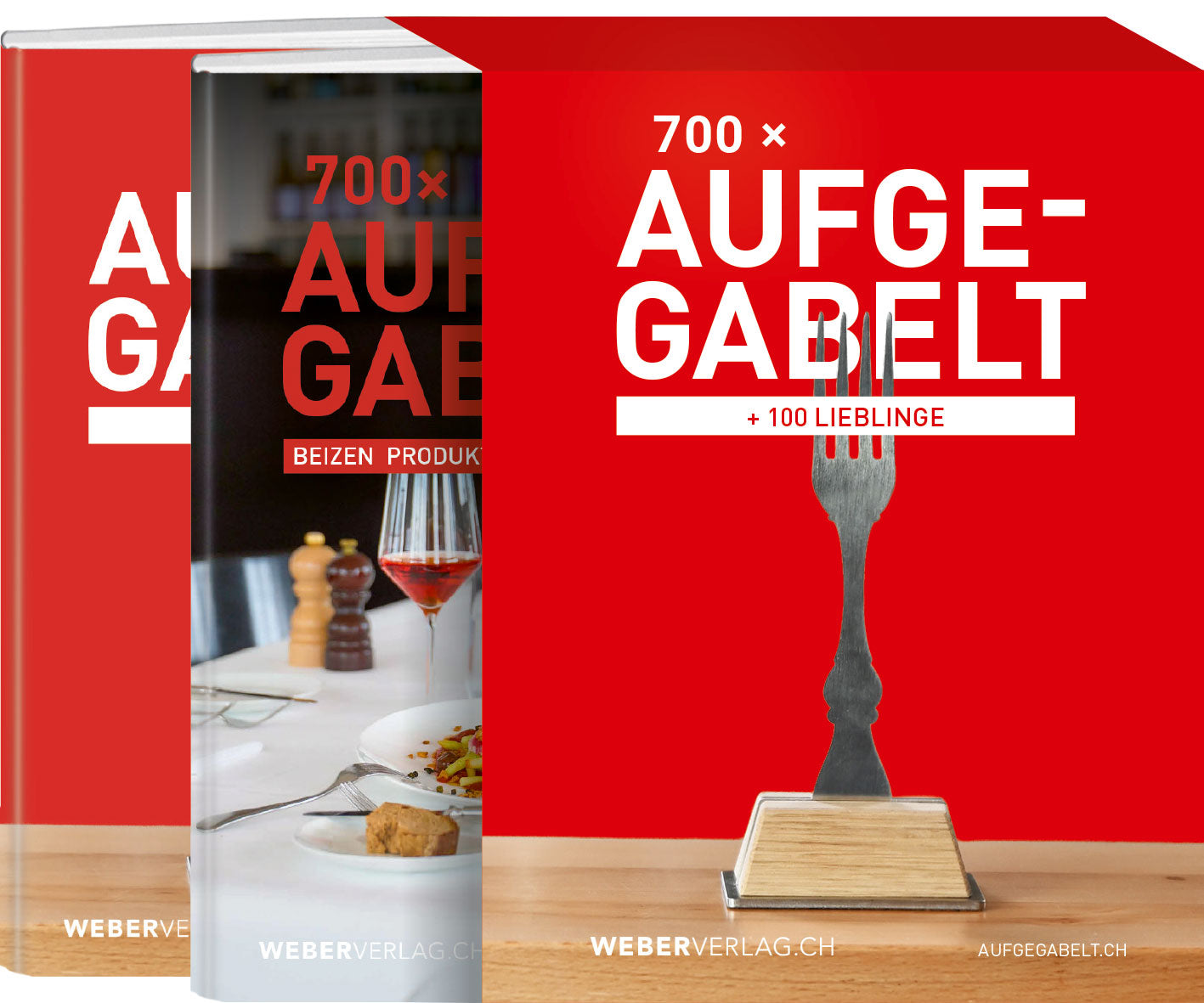 Martin Jenni | Schuber «Aufgegabelt – 100 Lieblinge»  und «700 × Aufgegabelt» 2027
