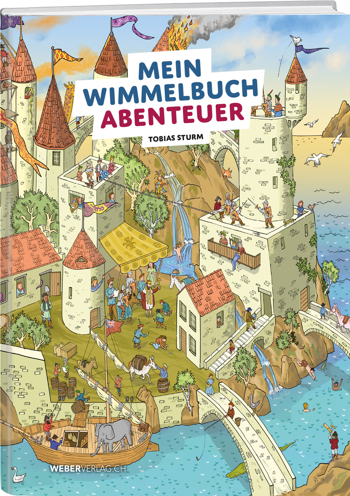 Tobias Sturm | Mein Wimmelbuch Abenteuer - • WEBER VERLAG